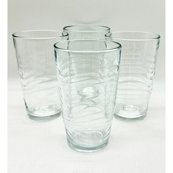 Set of 4 LIBBEY ORBITA 16 OZ. Drinkware Glass Tumbler  Glasses - Picture 1 of 7